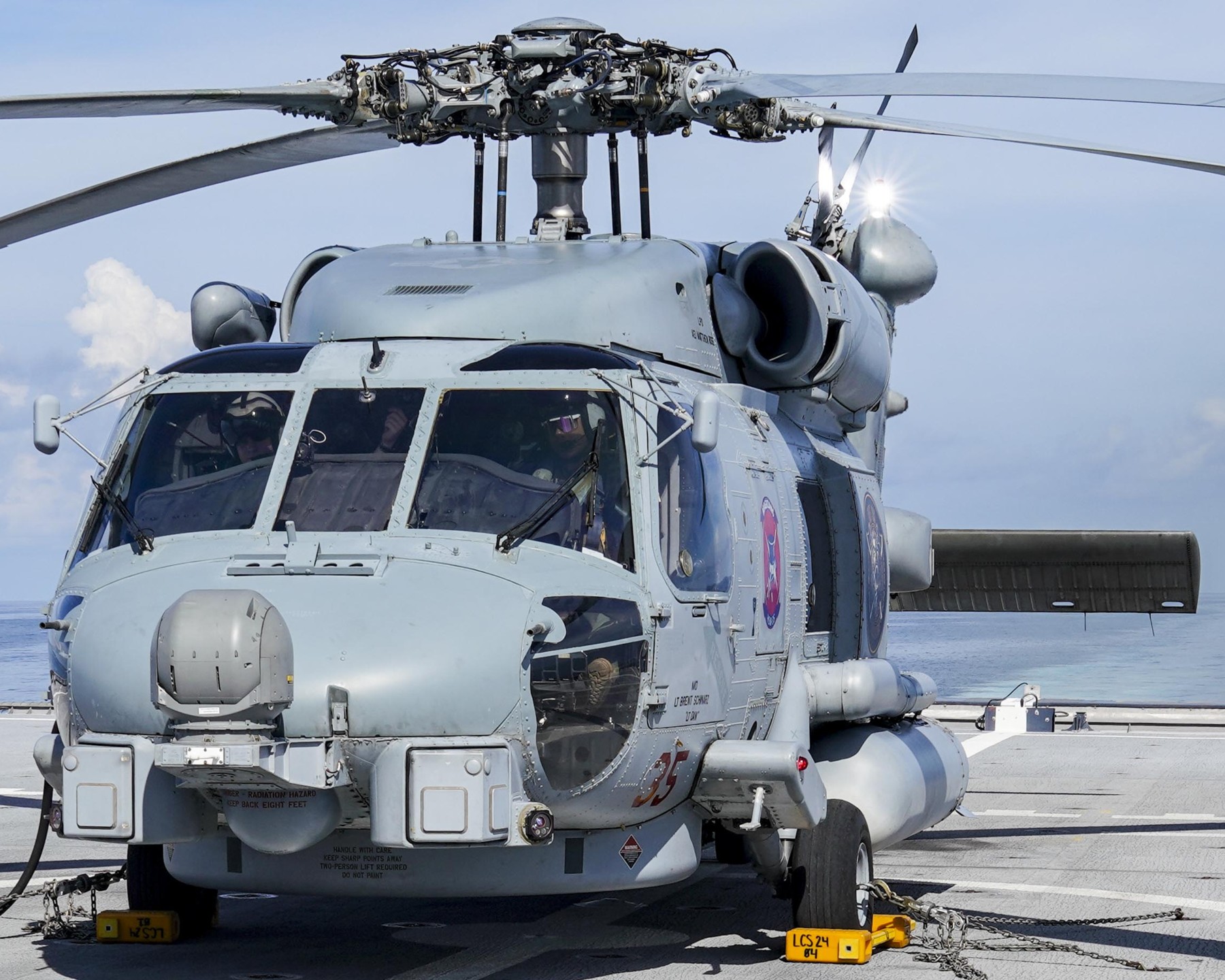 hsm-35 magicians helicopter maritime strike squadron mh-60r seahawk 87