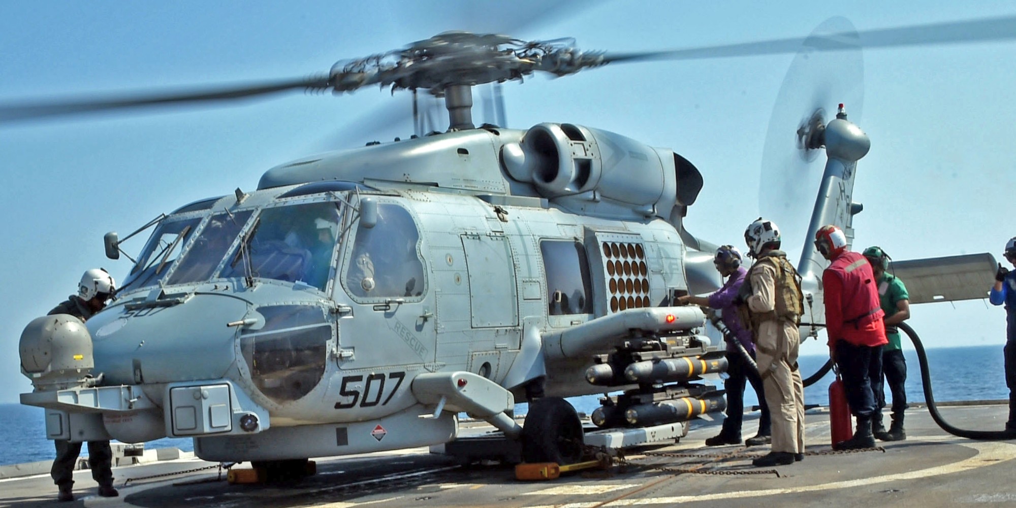 hsm-48 vipers helicopter maritime strike squadron mh-60r seahawk cg-58 uss philippine sea 49