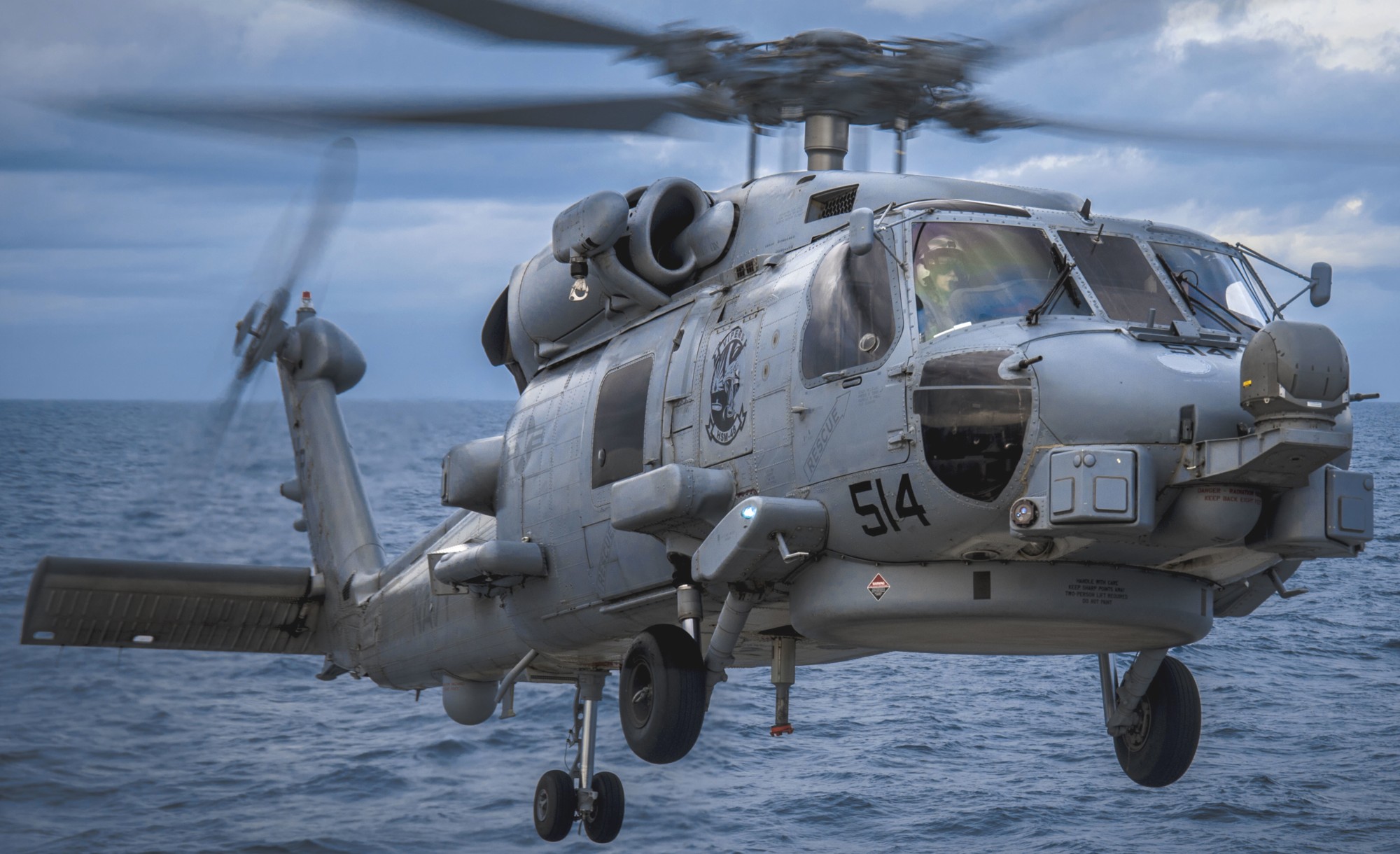 hsm-48 vipers helicopter maritime strike squadron mh-60r seahawk 56