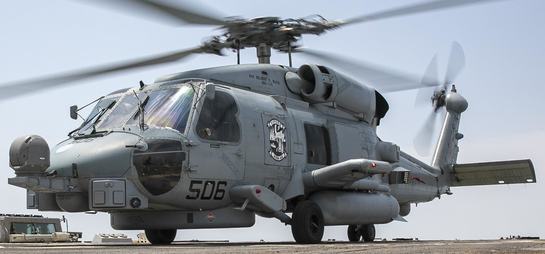 hsm-48 vipers helicopter maritime strike squadron mh-60r seahawk ddg-119 uss delbert d. black 66