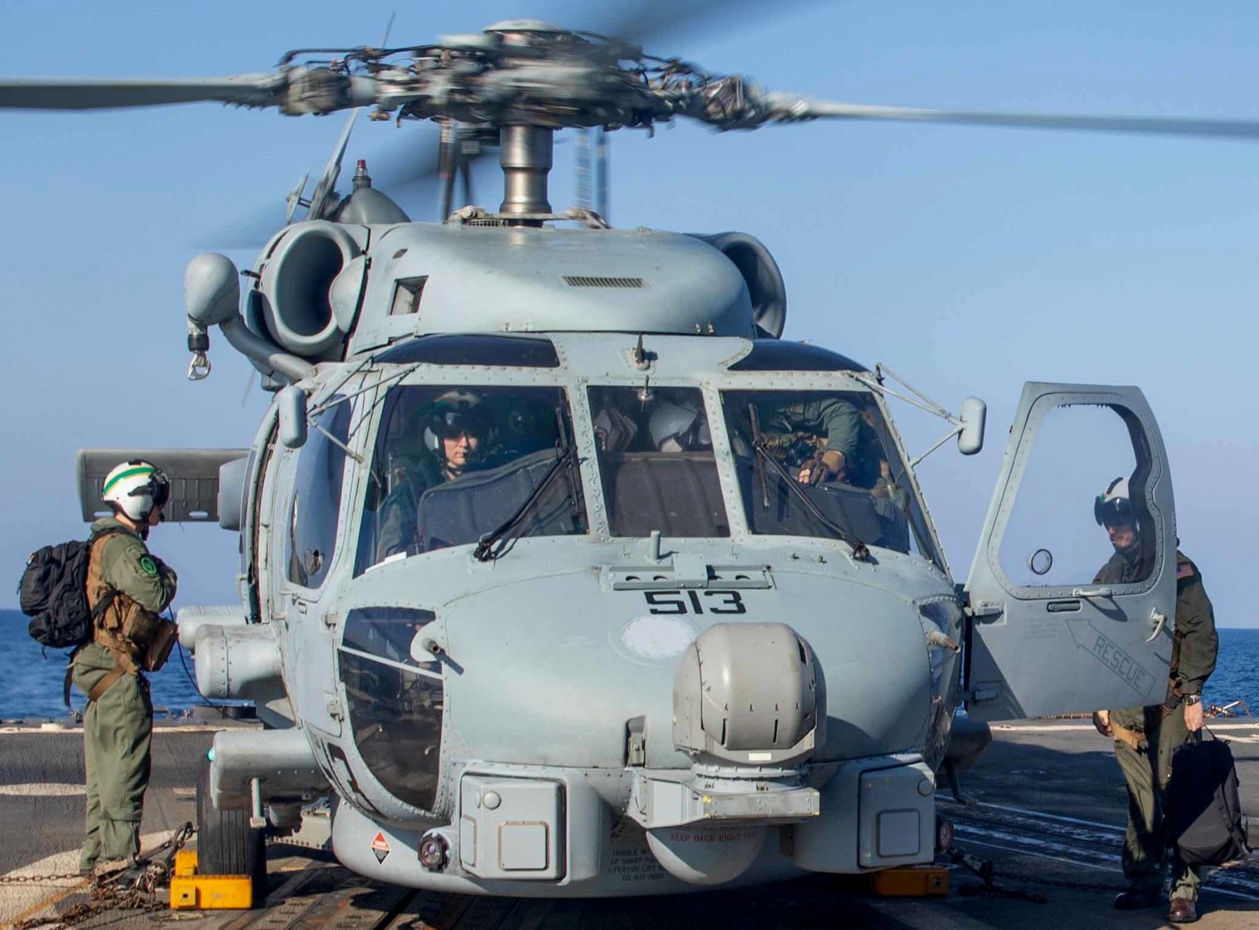 hsm-48 vipers helicopter maritime strike squadron mh-60r seahawk 75