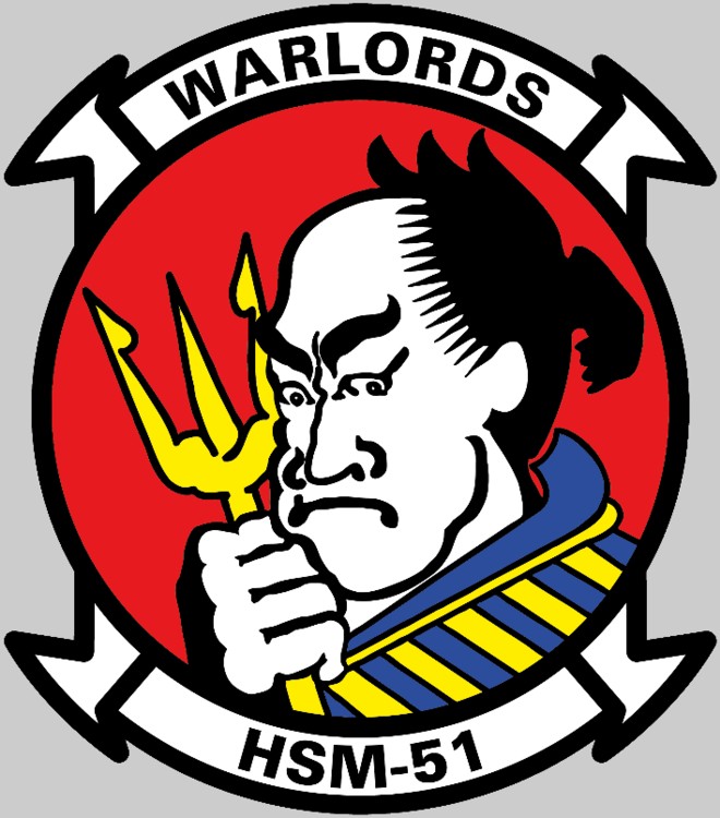 hsm-51 warlords insignia crest patch badge helicopter maritime strike squadron atsugi 02x