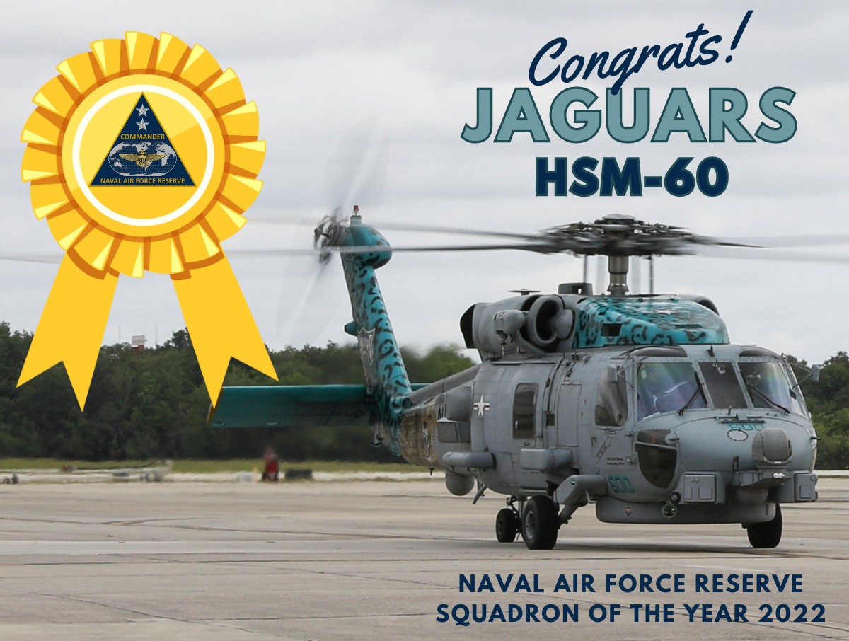 hsm-60 jaguars helicopter maritime strike squadron mh-60r seahawk navy reserve 18