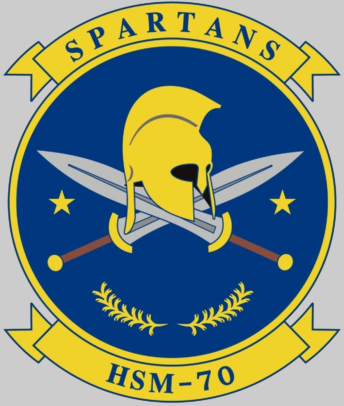 hsm-70 spartans insignia crest patch badge helicopter maritime strike squadron mh-60r seahawk us navy 02x