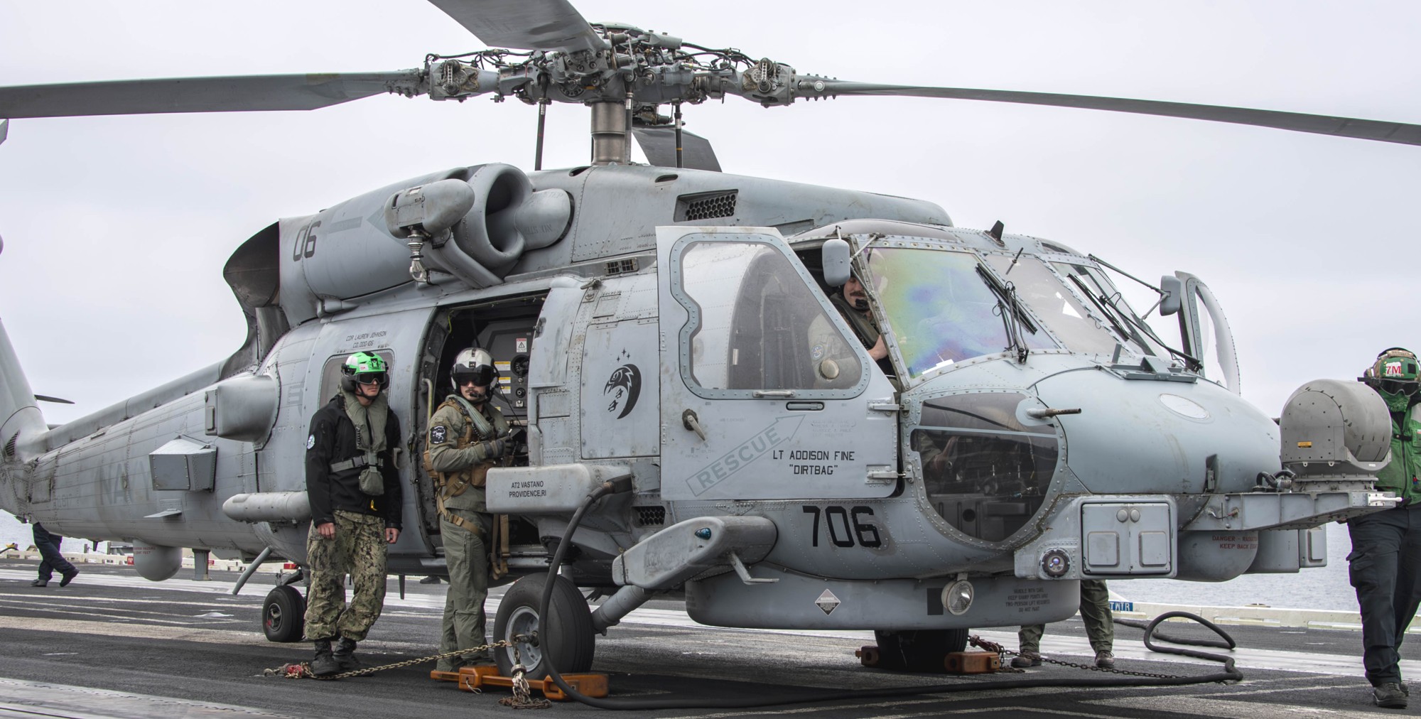 hsm-71 raptors helicopter maritime strike squadron mh-60r seahawk cvw-9 uss abraham lincoln 2024 97