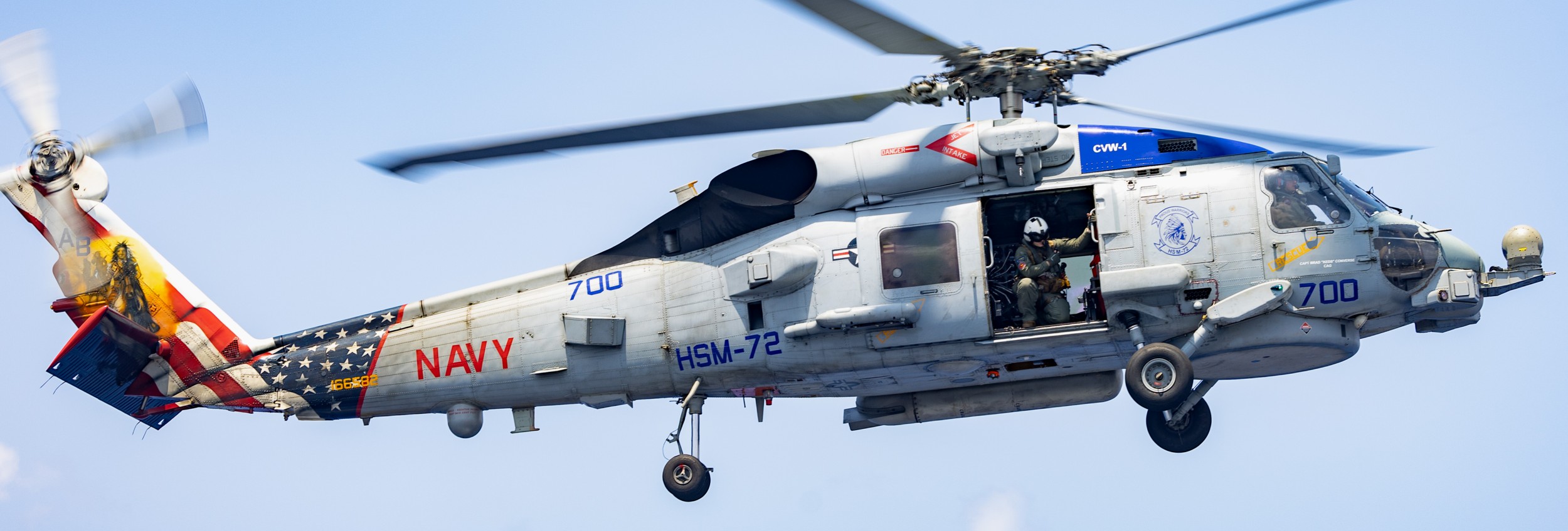 hsm-72 proud warriors helicopter maritime strike squadron mh-60r seahawk cvn-75 uss harry s. truman 2024 86