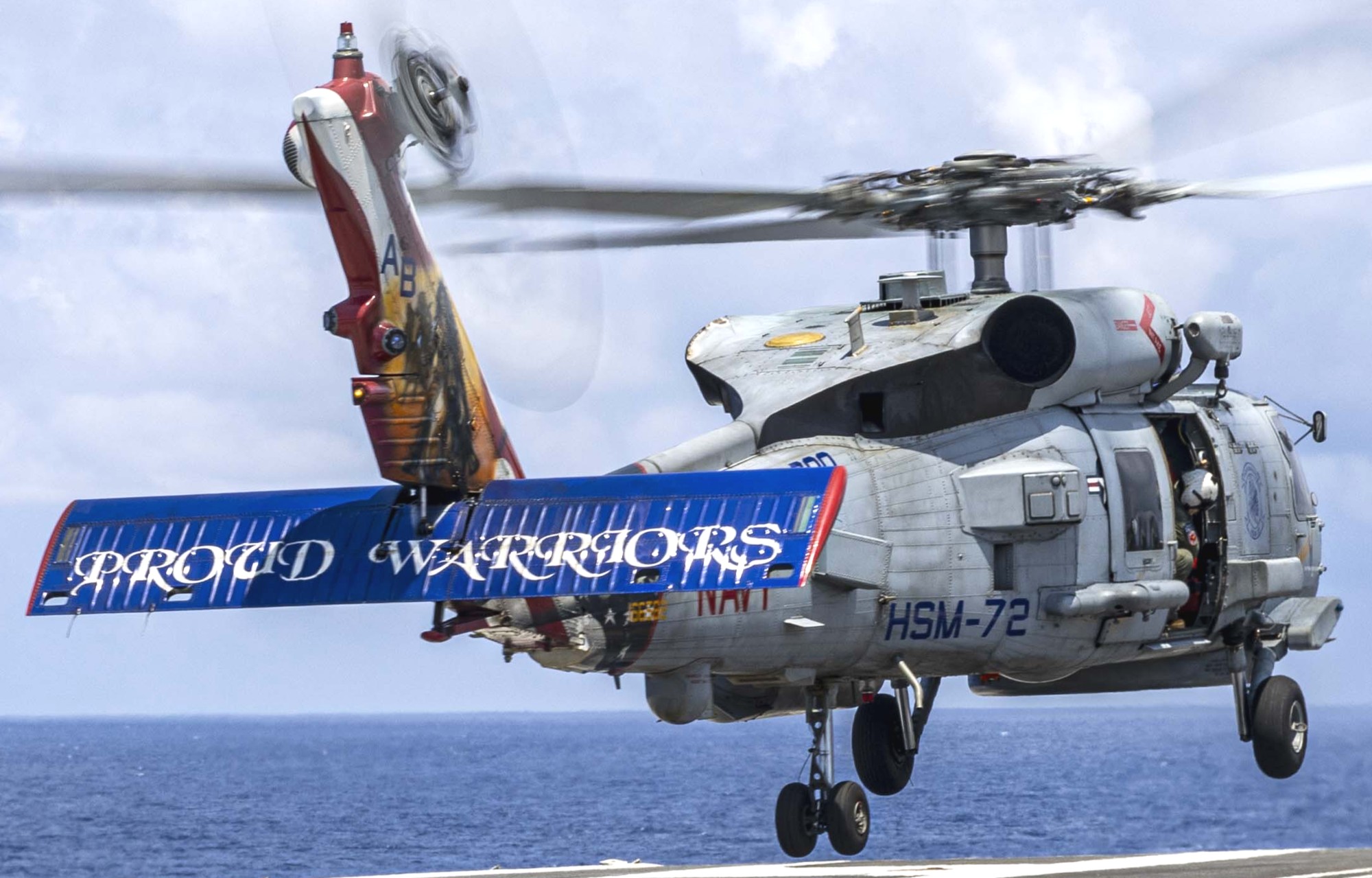 hsm-72 proud warriors helicopter maritime strike squadron mh-60r seahawk 89