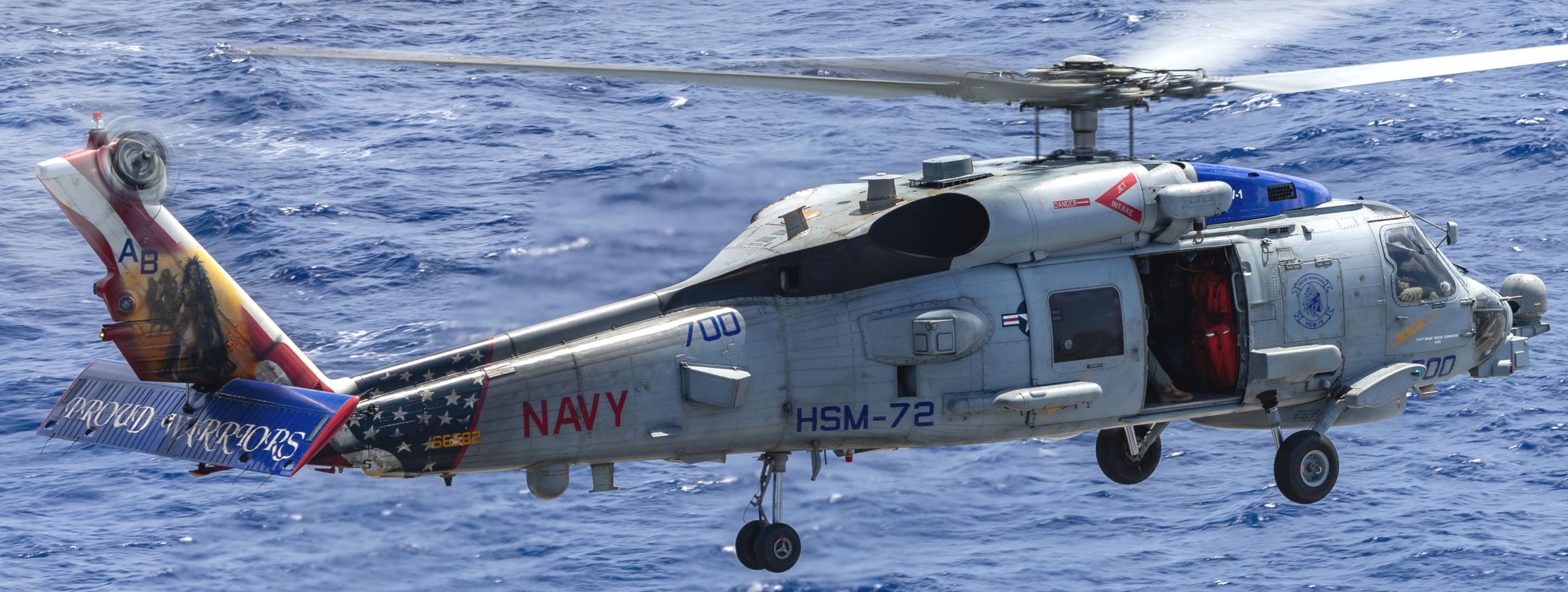 hsm-72 proud warriors helicopter maritime strike squadron mh-60r seahawk uss harry s. truman comptuex 2024 90