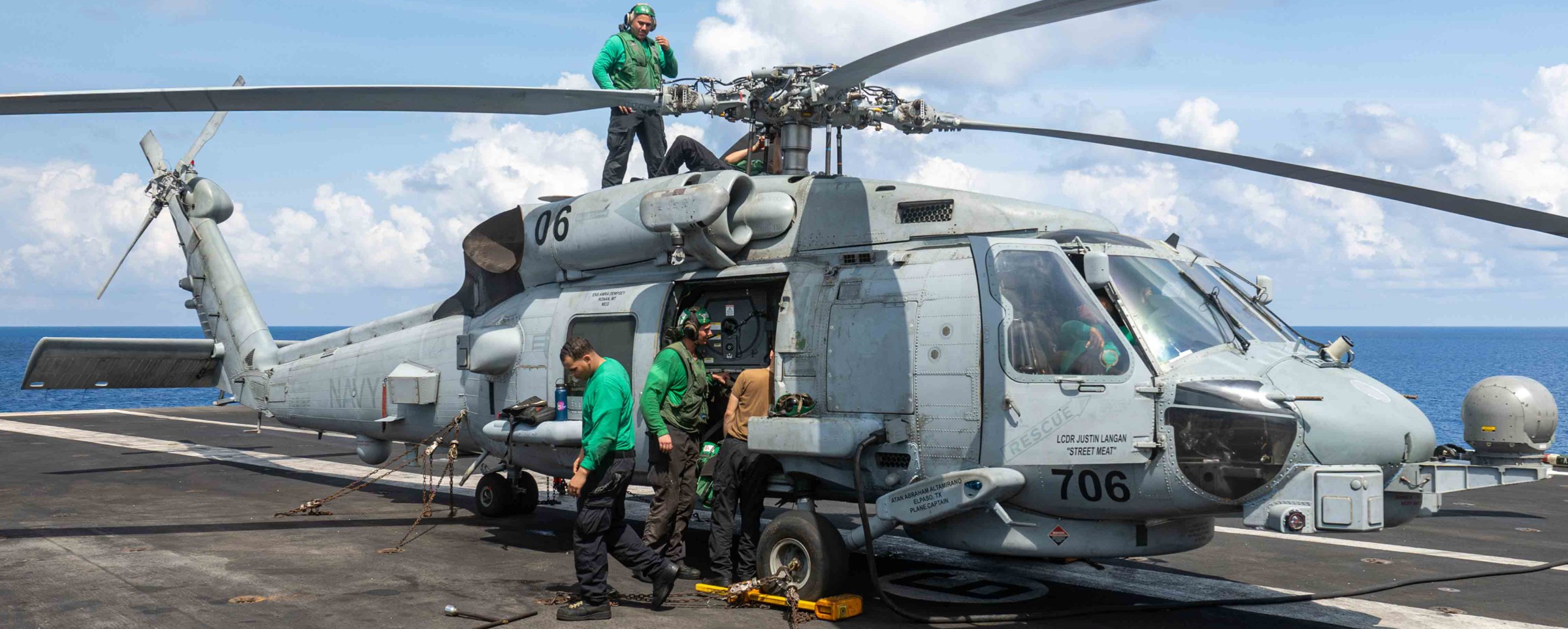 hsm-75 wolf pack helicopter maritime strike squadron mh-60r seahawk cvn uss theodore roosevelt 2014 107