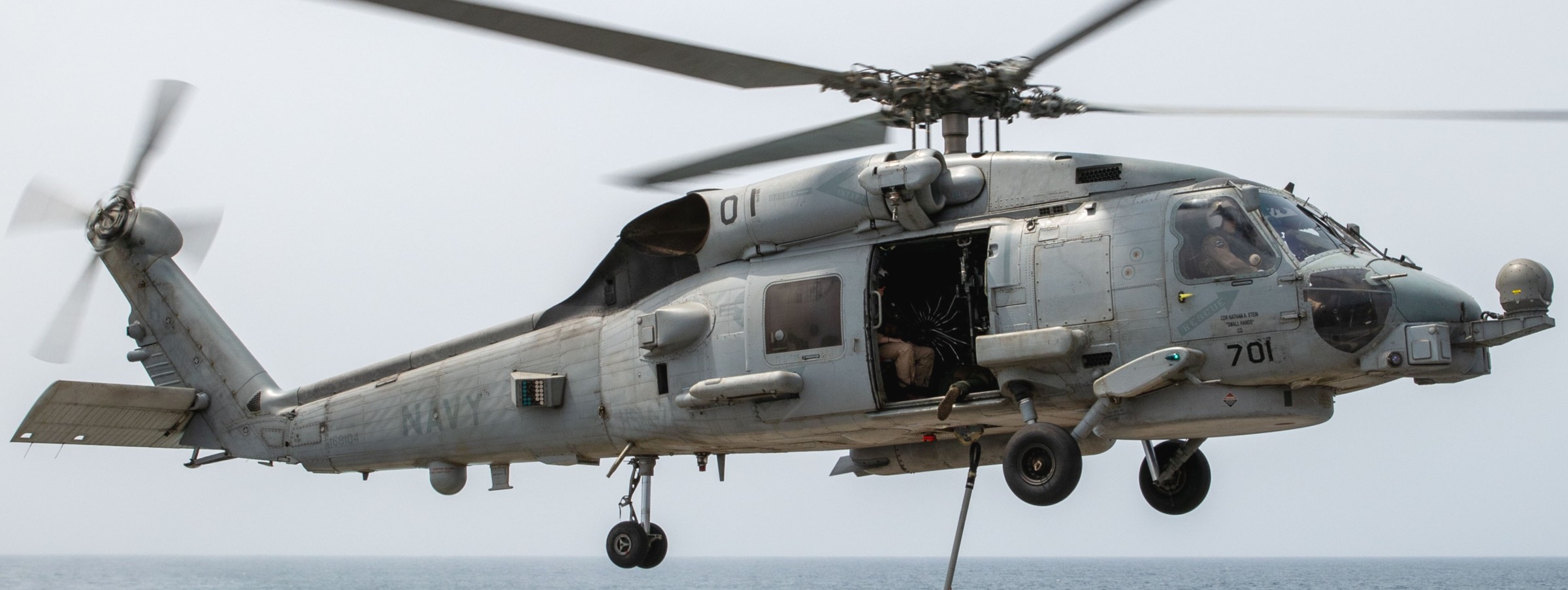 hsm-75 wolf pack helicopter maritime strike squadron mh-60r seahawk ddg-59 uss russell 2024 109