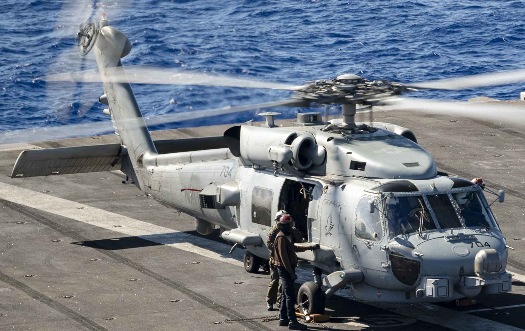 hsm-78 blue hawks helicopter maritime strike squadron mh-60r seahawk uss carl vinson 2024 100