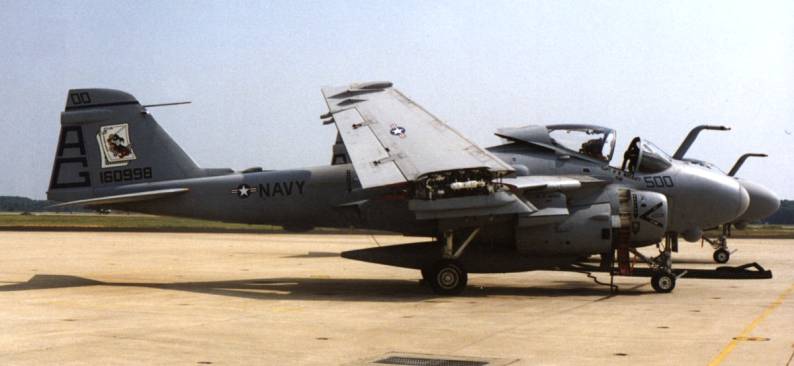 va-34 blue blasters attack squadron a-6e intruder atkron