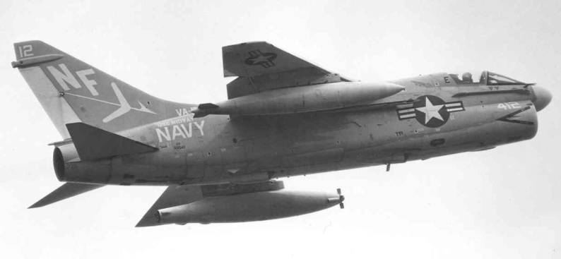 va-56 champions attack squadron a-7e corsair cvw-5 uss midway cv 41