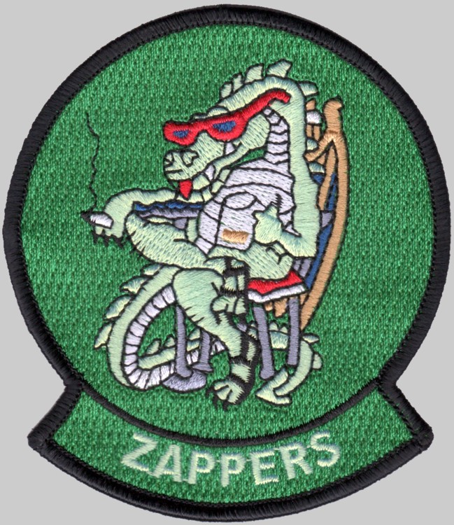 vaq-130 zappers crest patch insignia badge electronic attack squadron us navy ea-18g growler 07p