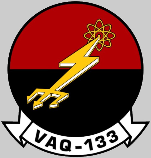 vaq-133 wizards insignia crest patch badge electronic attack squadron us navy ea-18g growler 02x