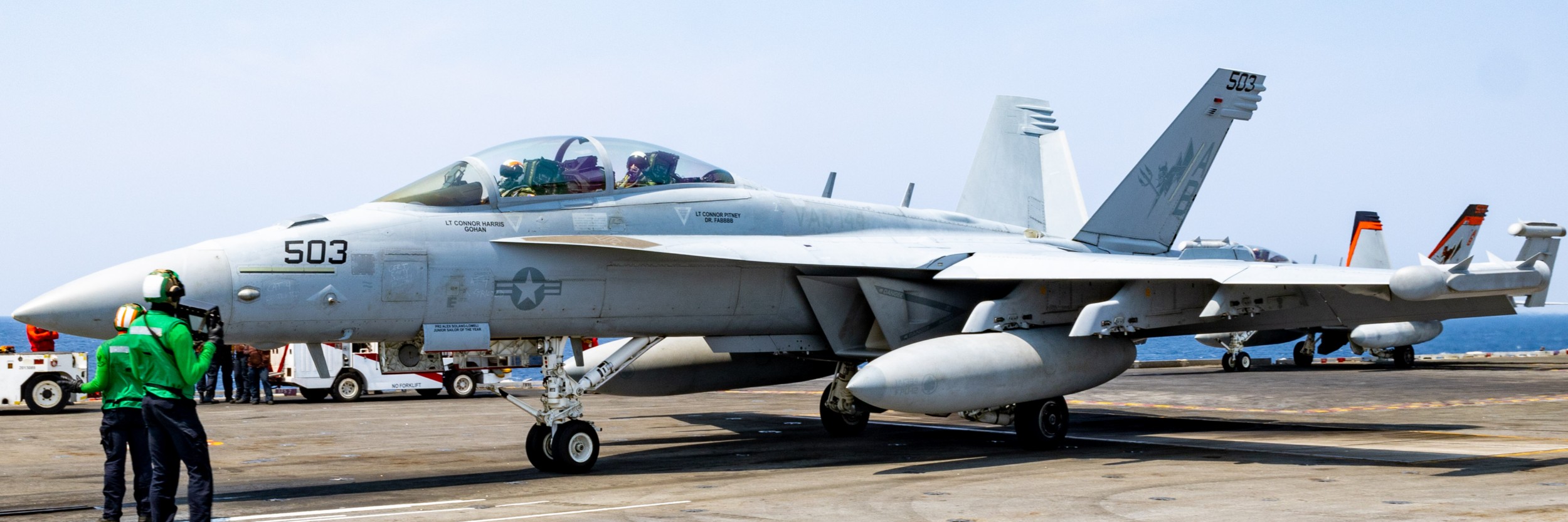 vaq-144 main battery electronic attack squadron ea-18g growler cvw-1 cvn-75 uss harry s. truman 08