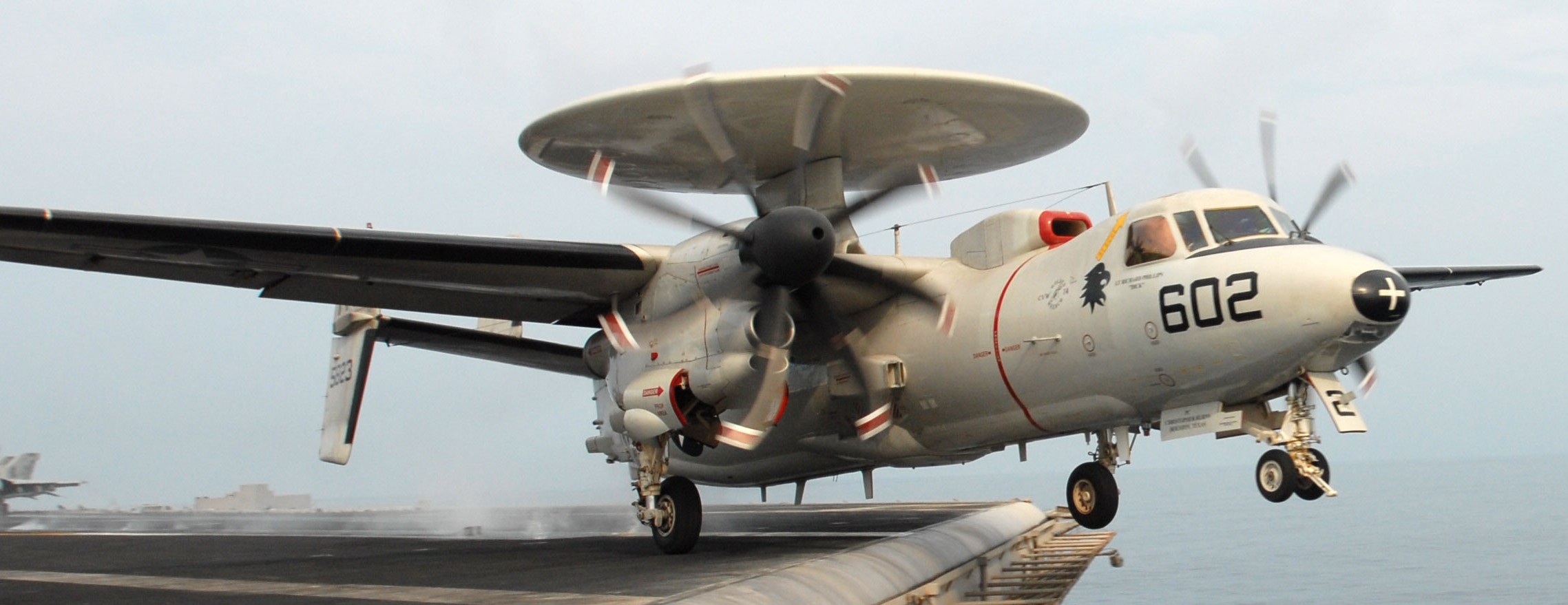 vaw-113 black eagles carrier airborne early warning squadron grumman e-2c hawkeye cvw-14 cvn-76 uss ronald reagan 2008 113