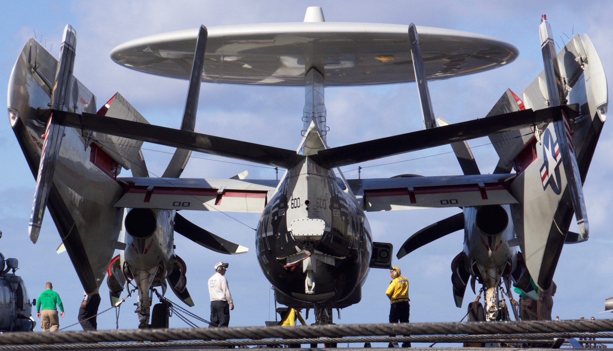 vaw-113 black eagles carrier airborne early warning squadron us navy grumman e-2c hawkeye cvw-2 uss carl vinson cvn-70 2018