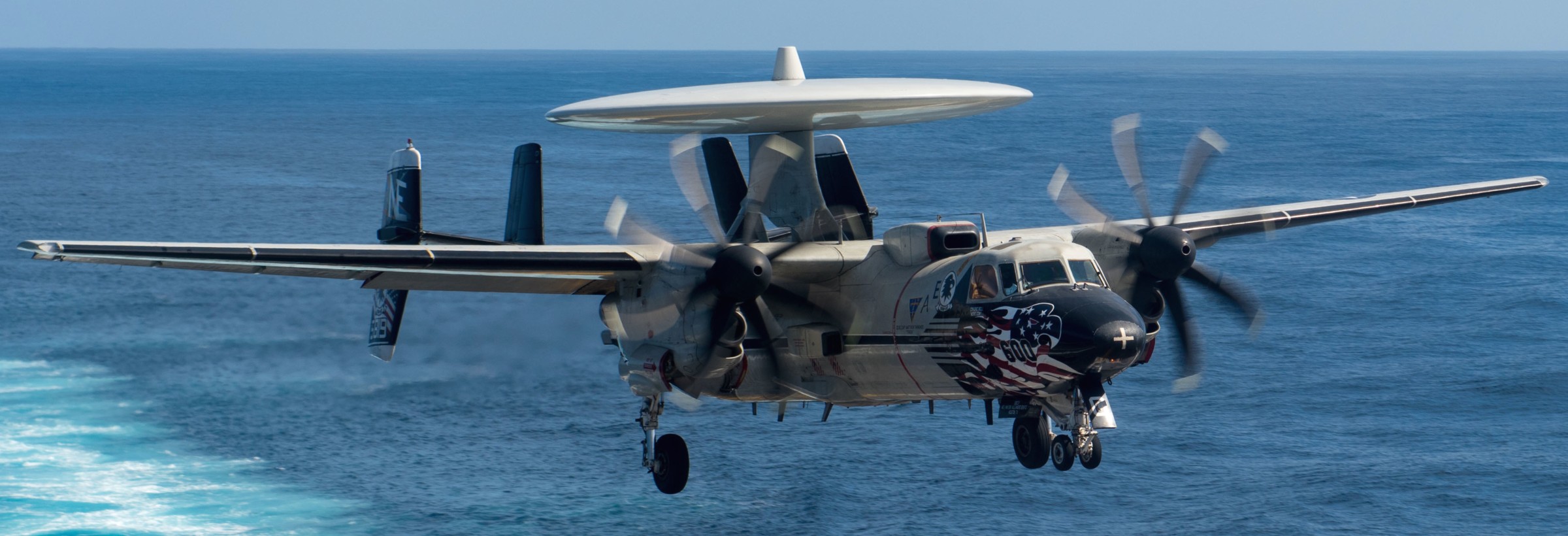 vaw-113 black eagles carrier airborne early warning squadron us navy grumman e-2c hawkeye cvw-2 uss carl vinson cvn-70 2018 115