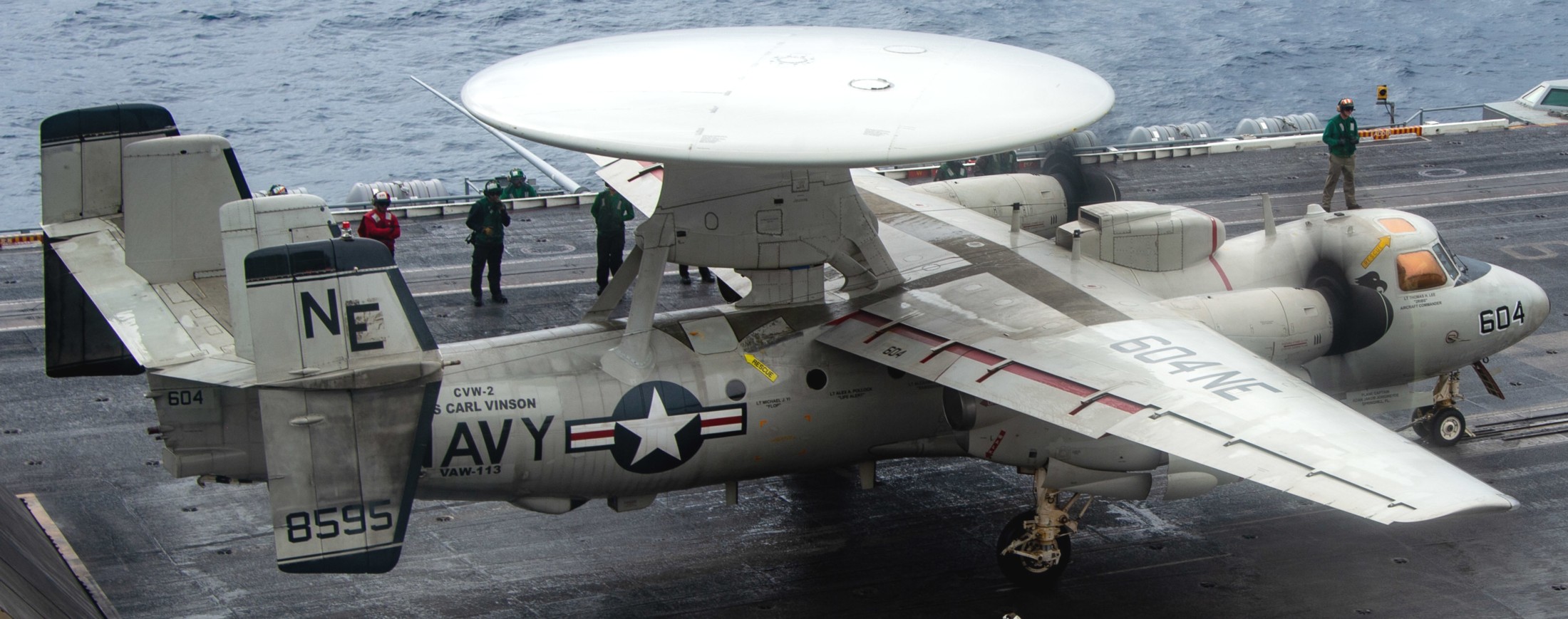 vaw-113 black eagles airborne command control squadron e-2d advanced hawkeye cvw-2 cvn-70 uss carl vinson 120