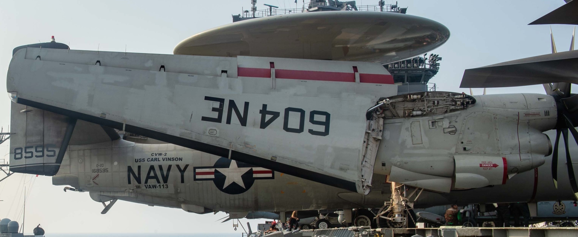 vaw-113 black eagles airborne command control squadron e-2d advanced hawkeye cvw-2 cvn-70 uss carl vinson 122