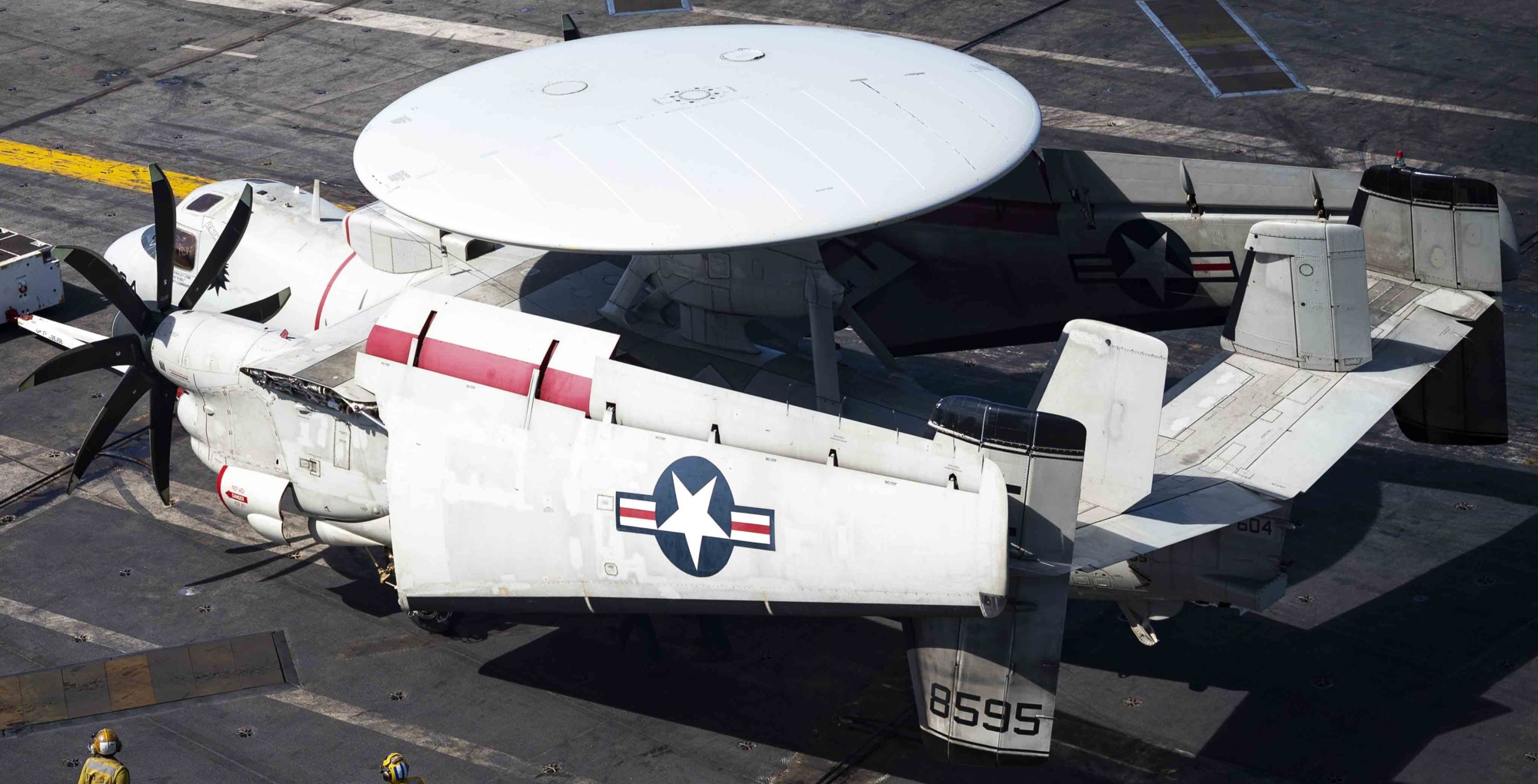 vaw-113 black eagles airborne command control squadron e-2d advanced hawkeye cvw-2 cvn-70 uss carl vinson 133