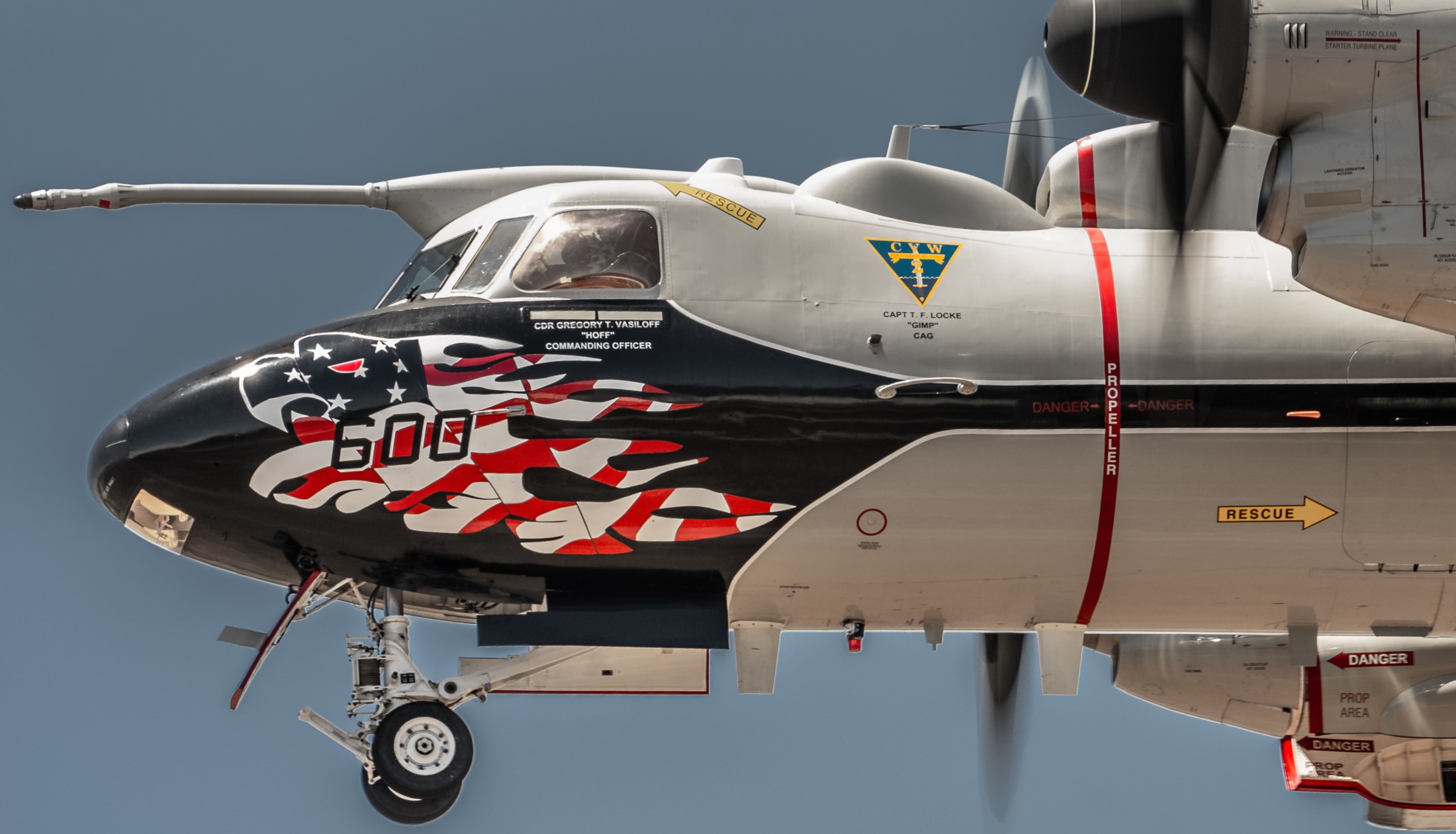 vaw-113 black eagles airborne command control squadron e-2d advanced hawkeye special livery painting 148