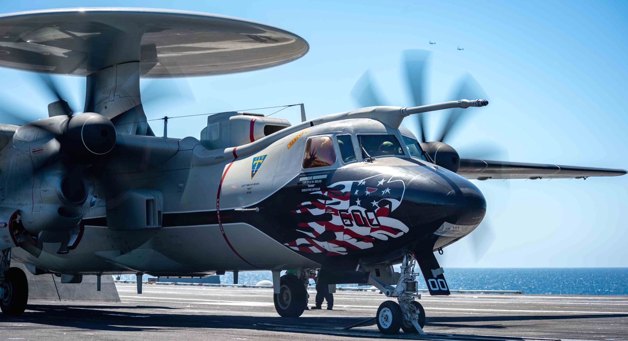 vaw-113 black eagles airborne command control squadron e-2d advanced hawkeye cvw-2 cvn-70 uss carl vinson 152