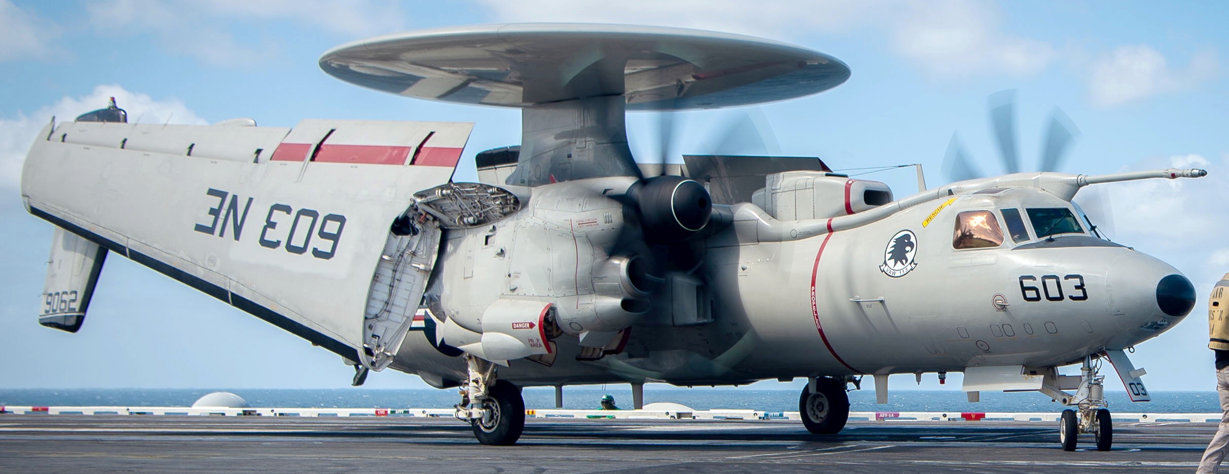 vaw-113 black eagles airborne command control squadron e-2d advanced hawkeye cvw-2 cvn-70 uss carl vinson 2023 154