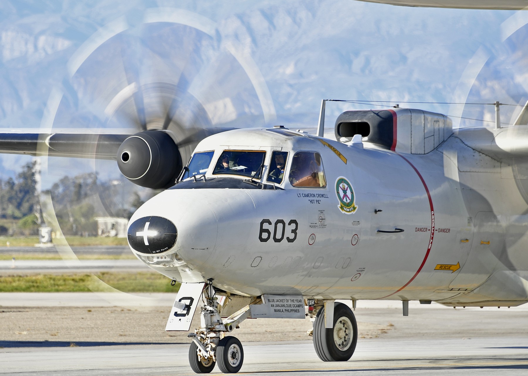 vaw-115 liberty bells airborne command and control squadron us navy grumman e-2c hawkeye naval base ventura county nas point mugu 2022 203