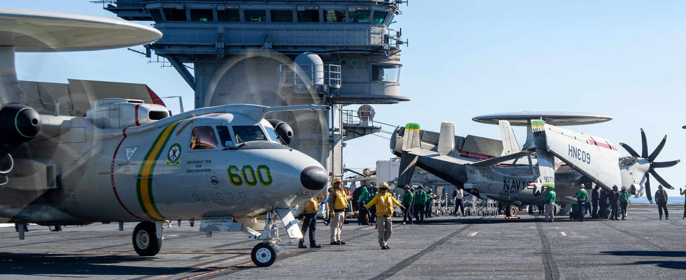 vaw-115 liberty bells airborne command control squadron e-2d advanced hawkeye cvw-11 cvn-71 uss theodore roosevelt 204