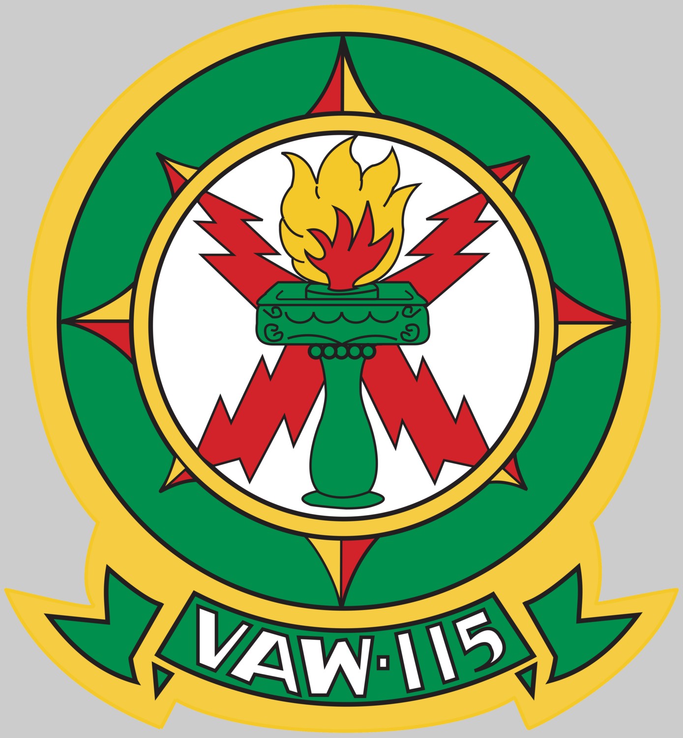 vaw-115 liberty bells insignia crest patch badge airborne command and control squadron us navy grumman e-2c hawkeye 04x