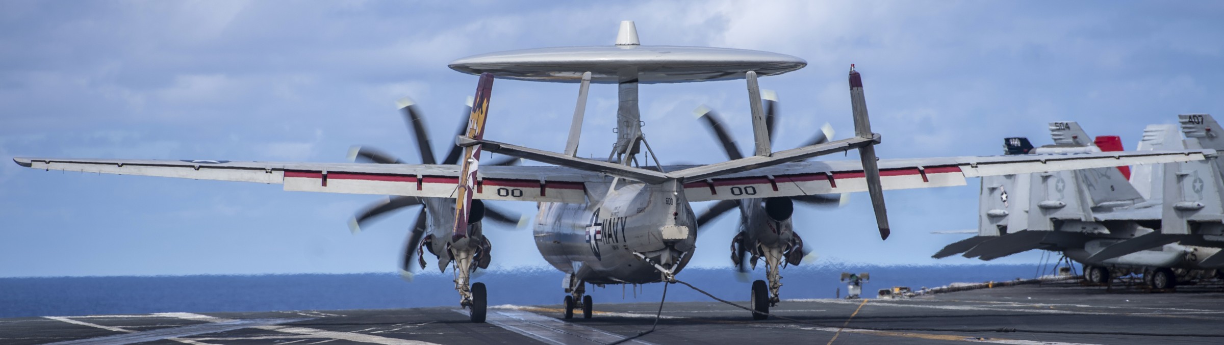 vaw-116 sun kings airborne command control squadron e-2c hawkeye cvw-17 cvn-68 uss nimitz 2023 168