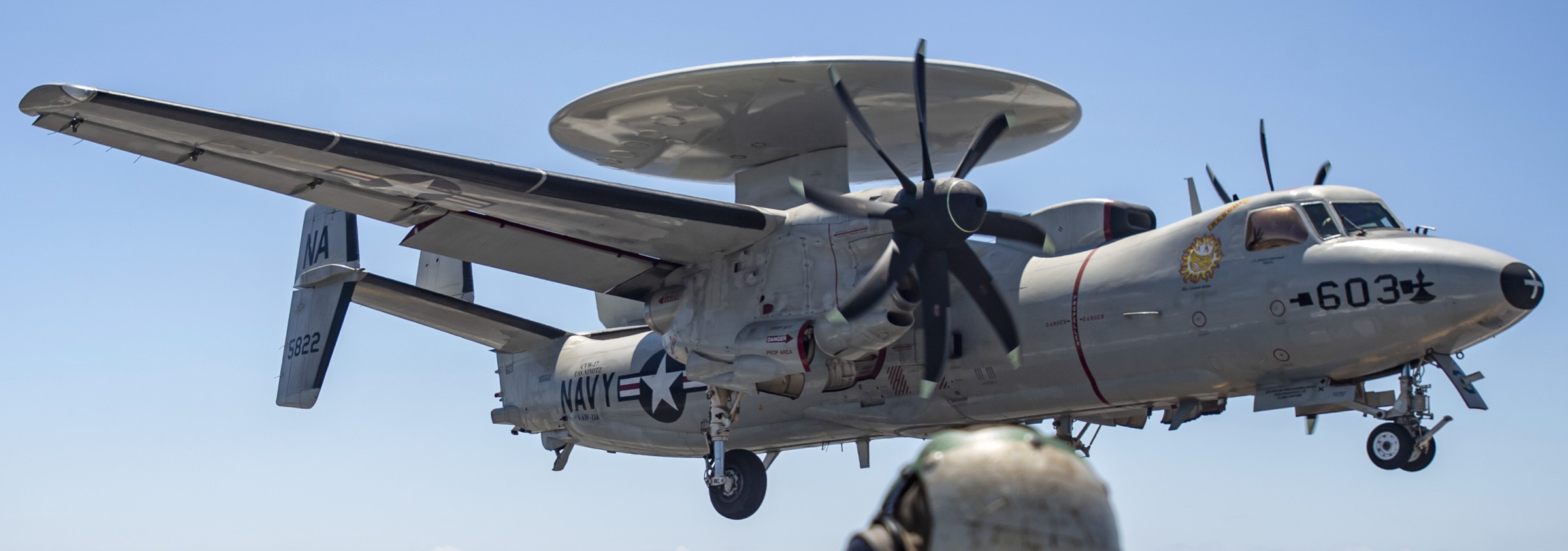 vaw-116 sun kings airborne command control squadron e-2c hawkeye cvw-17 cvn-68 uss nimitz 2023 171