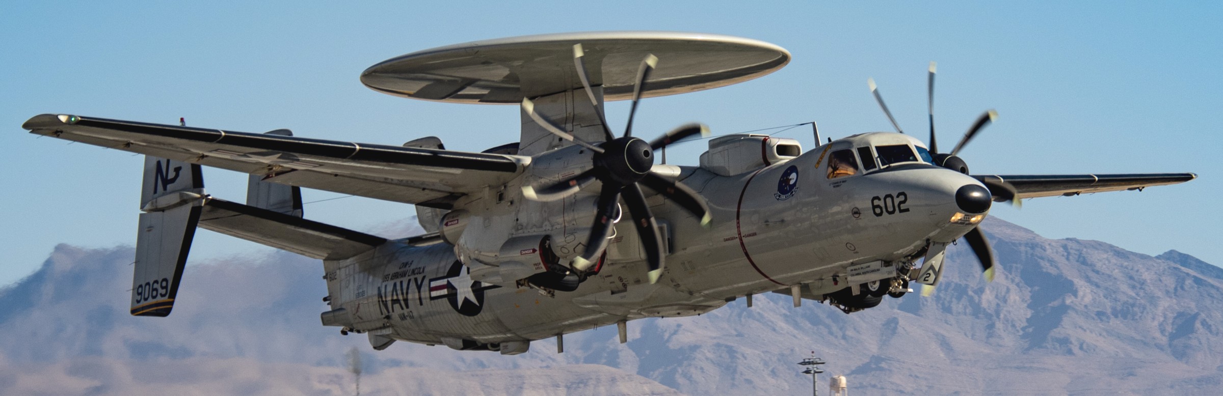 vaw-117 wallbangers airborne command and control squadron navy e-2d hawkeye nellis air force base nevada 2020 190