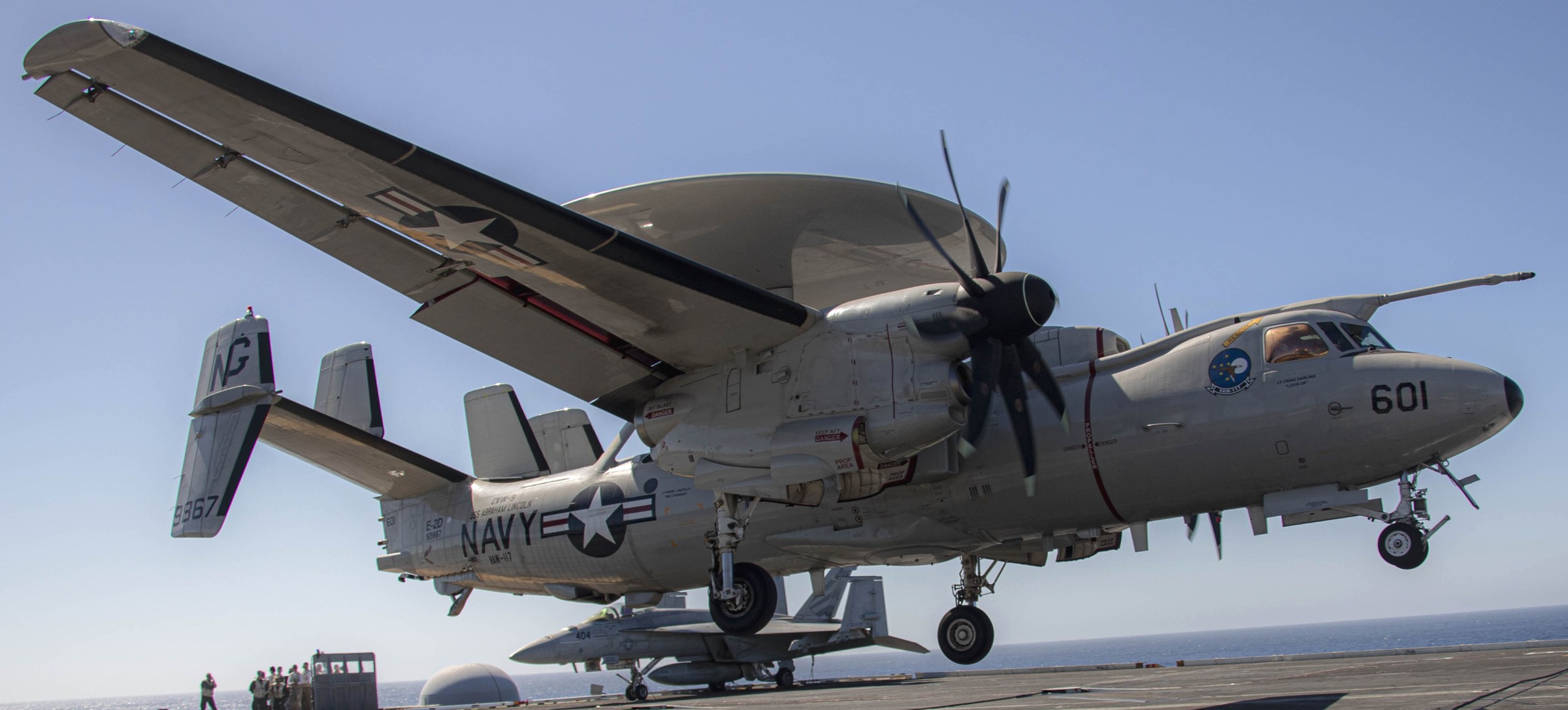 vaw-117 wallbangers airborne command control squadron e-2d advanced hawkeye cvw-9 cvn-72 uss abraham lincoln 2023 208