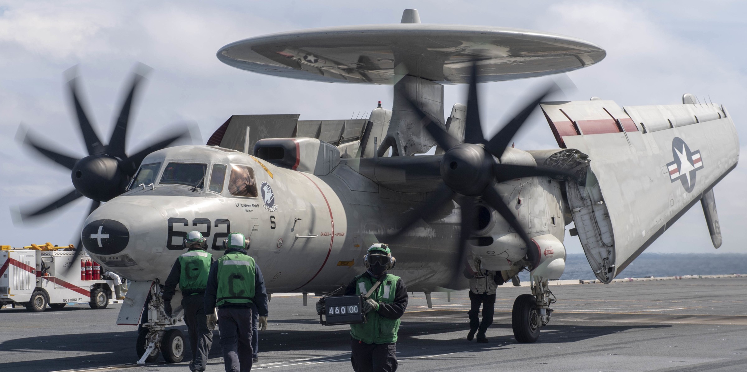 vaw-120 greyhawks airborne command control squadron e-2c hawkeye replacement uss gerald r. ford cvn-78 50