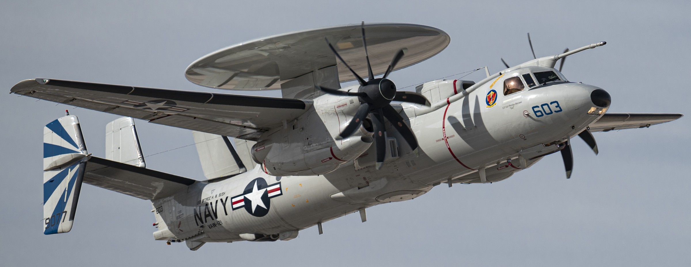 vaw-121 bluetails airborne command control squadron e-2d advanced hawkeye nellis afb nevada 2021 160