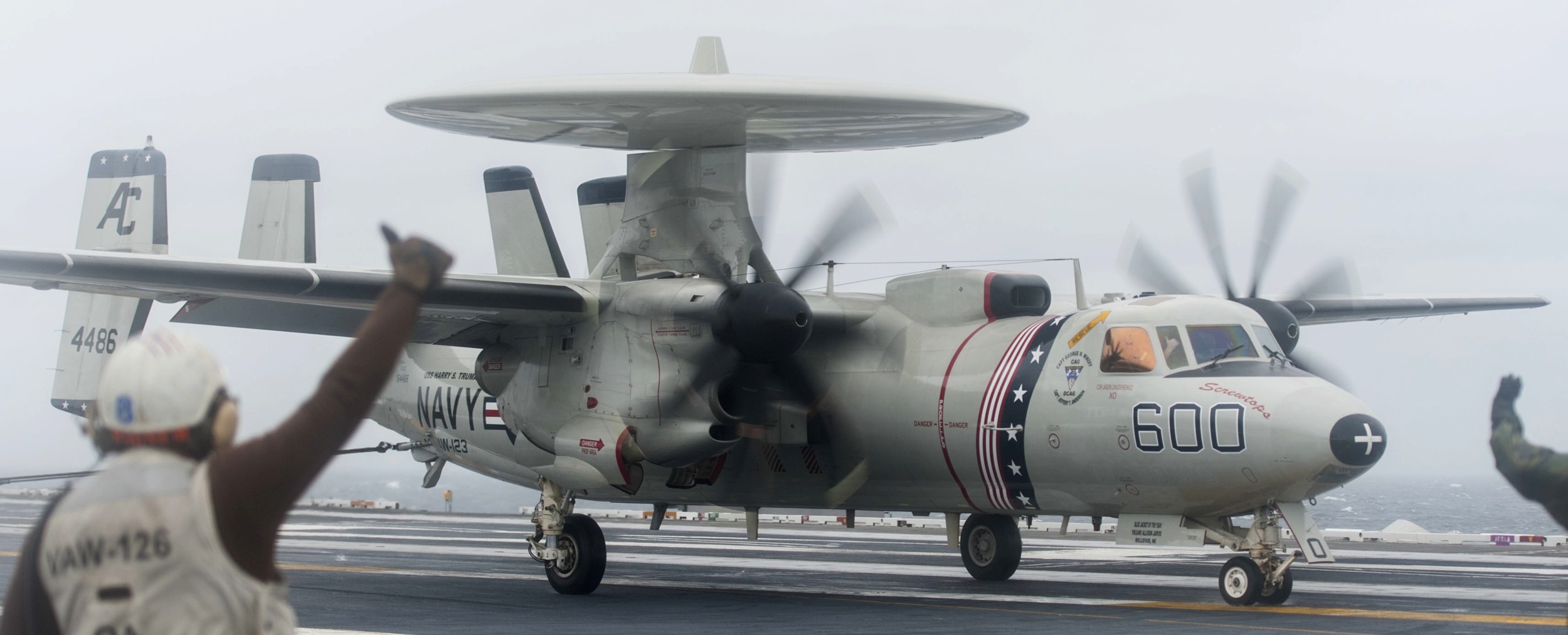 vaw-123 screwtops airborne command and control squadron cvn-75 uss harry s. truman 31