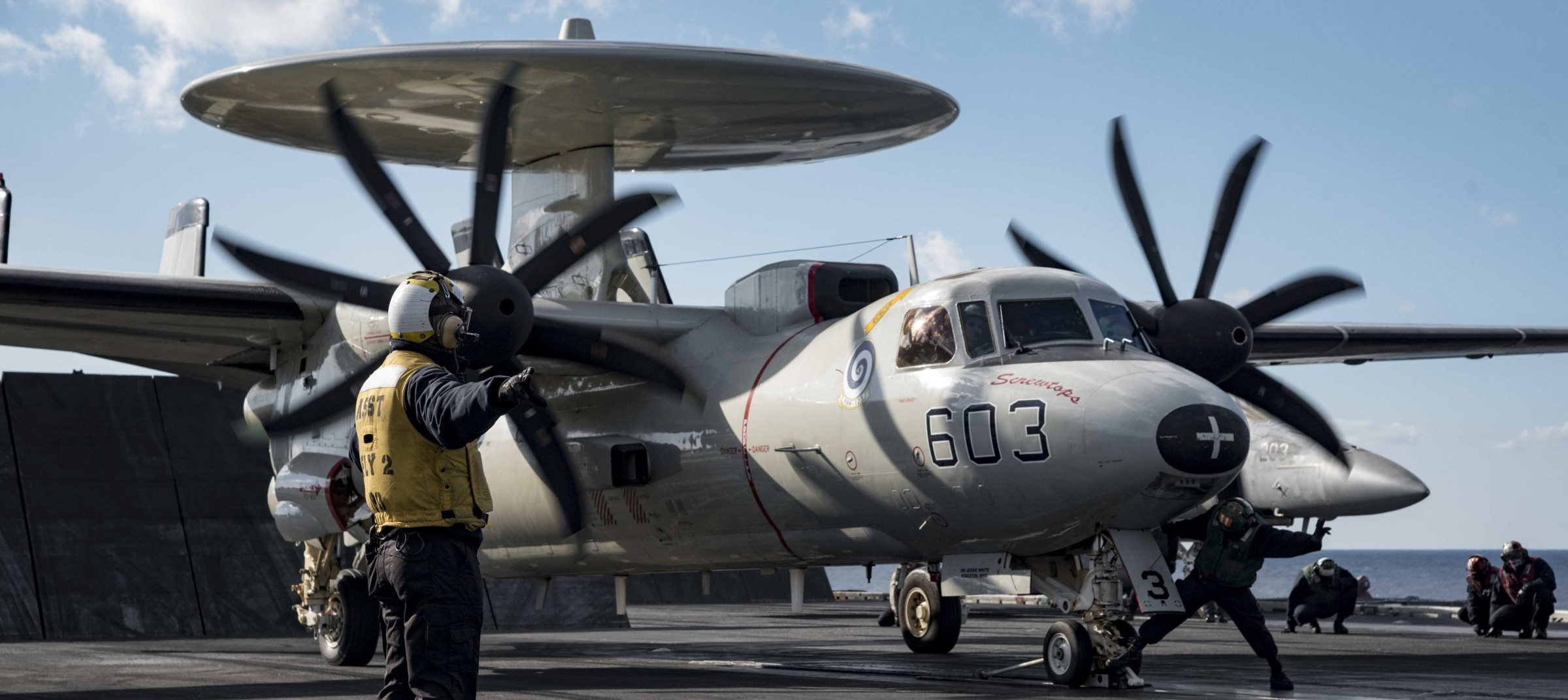 vaw-123 screwtops airborne command and control squadron cvw-3 cvn-69 uss dwight d. eisenhower 2016 59