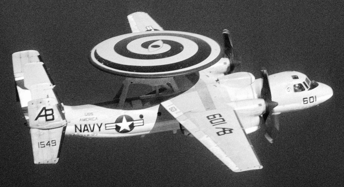 vaw-123 screwtops airborne command and control squadron cvw-1 cv-66 uss america 1989 76