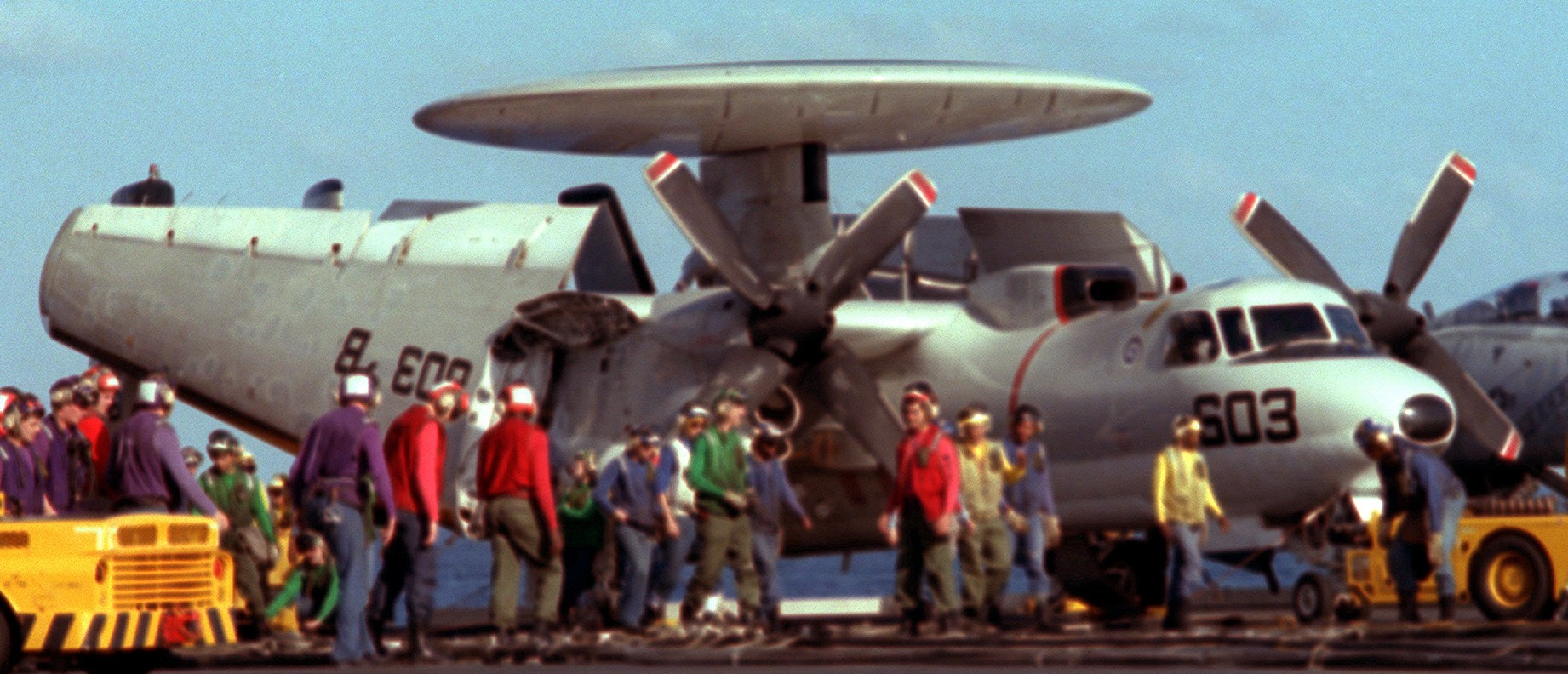 vaw-123 screwtops airborne command and control squadron cvw-1 cvn-71 uss theodore roosevelt shakedown cruise 1987