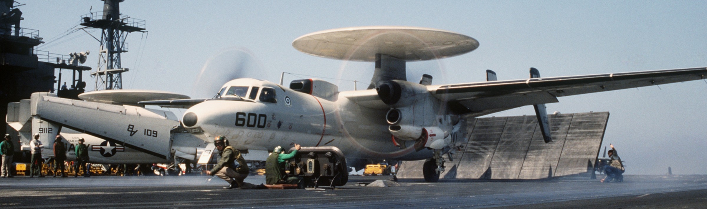 vaw-123 screwtops airborne command and control squadron cvw-1 cv-66 uss america 1986 82