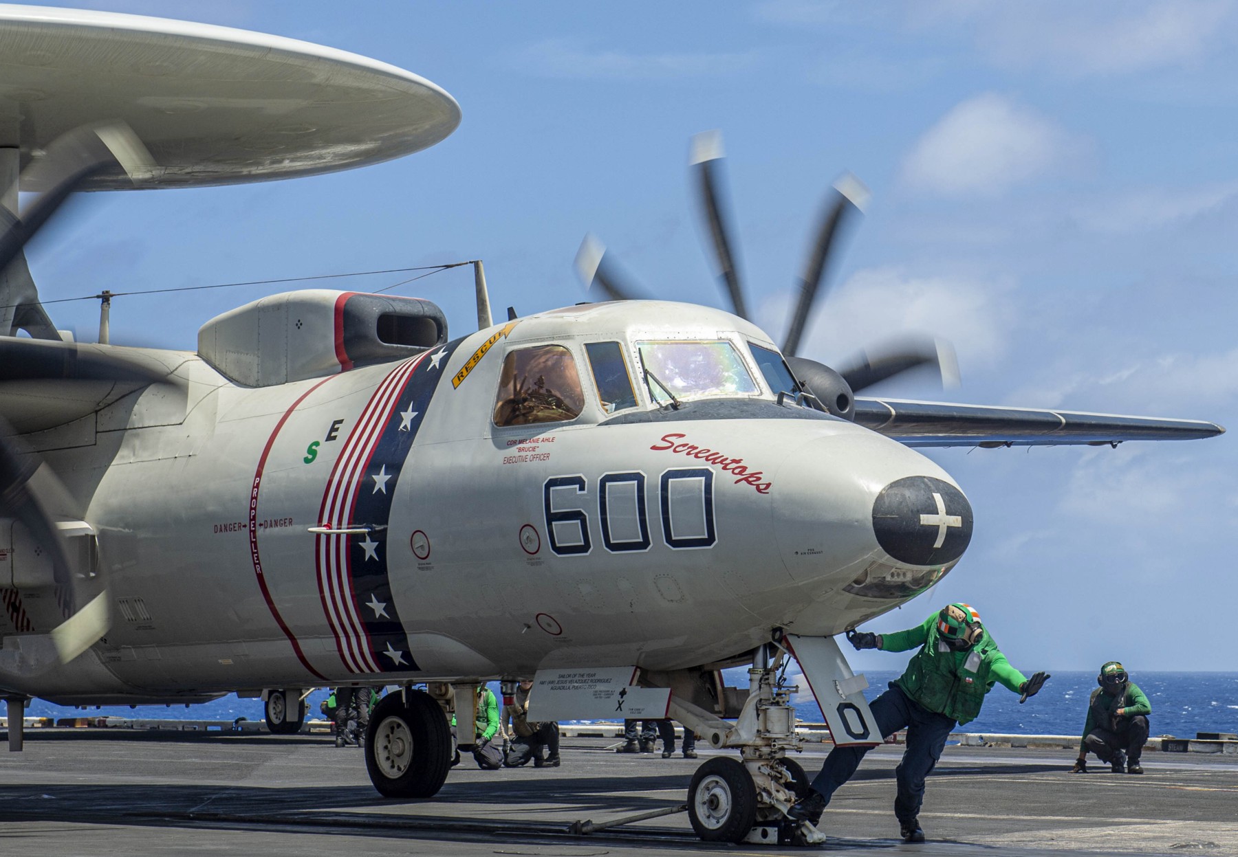 vaw-123 screwtops airborne command and control squadron cvw-3 cvn-69 uss dwight d. eisenhower 116