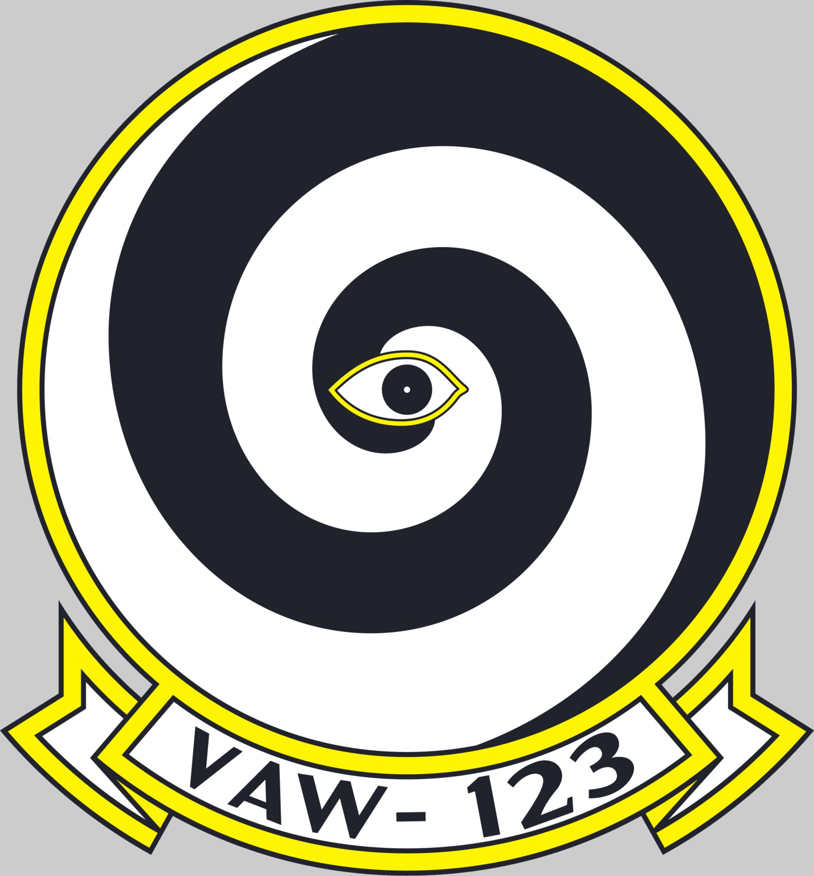 vaw-123 screwtops insignia crest patch badge airborne command and control squadron 02x