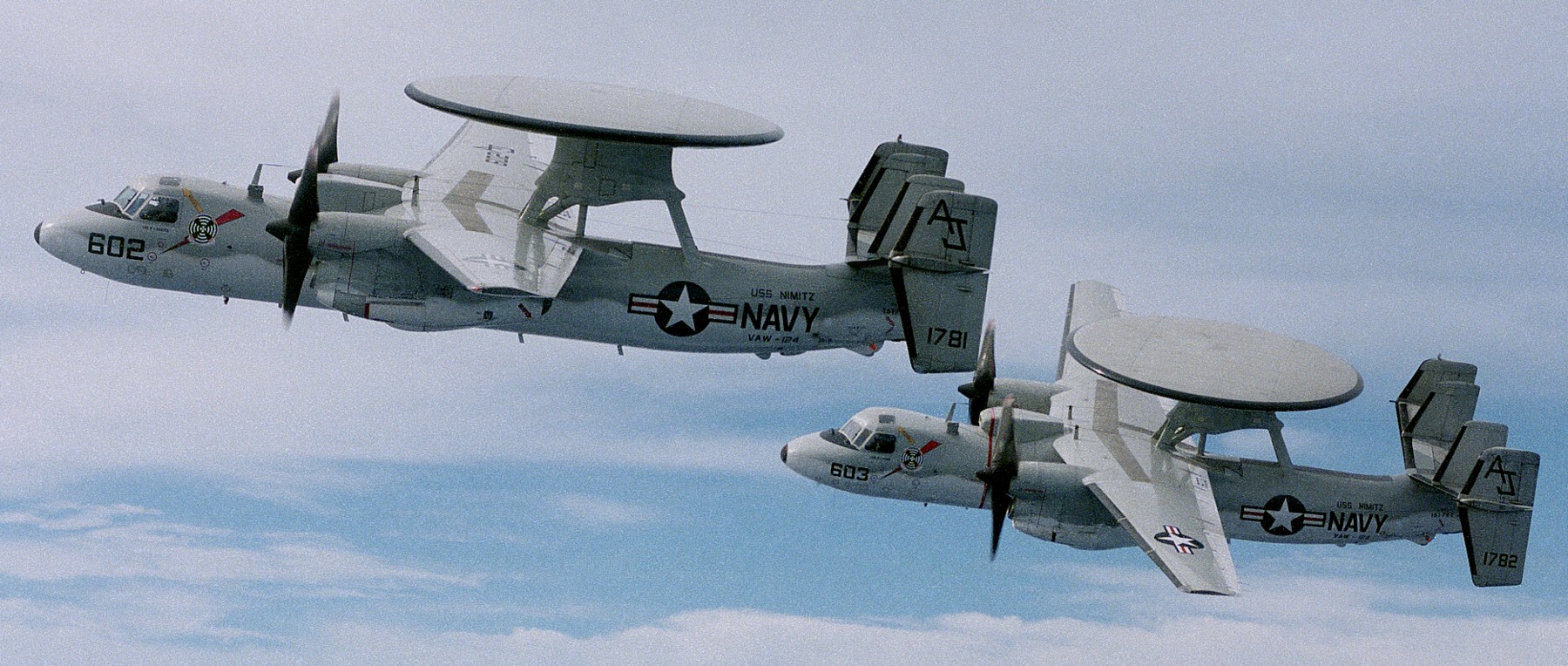 vaw-124 bear aces carrier airborne early warning squadron e-2c hawkeye cvn-68 uss nimitz 1986 10