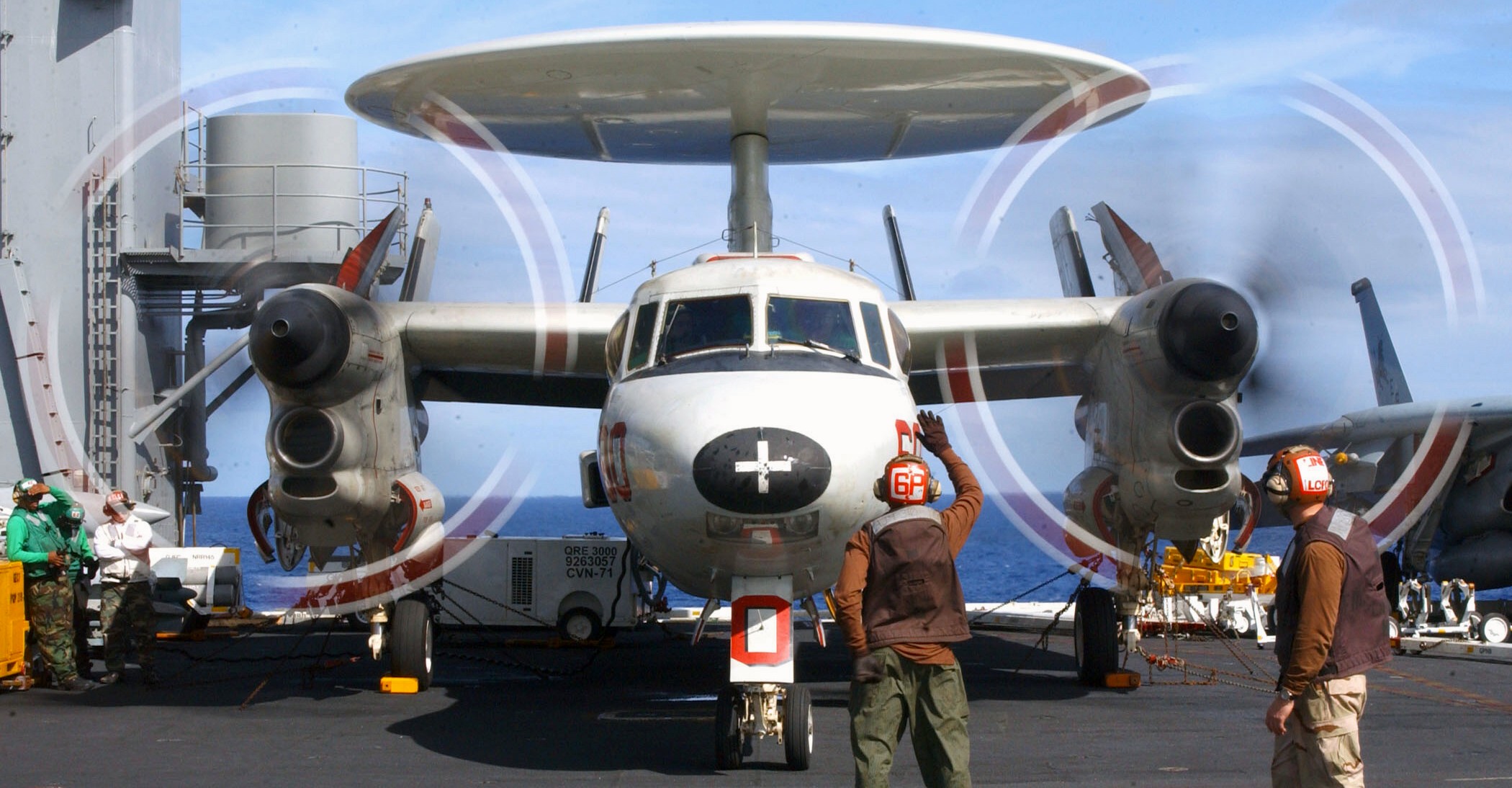 vaw-124 bear aces airborne command control squadron e-2c hawkeye cvn-71 uss theodore roosevelt 20