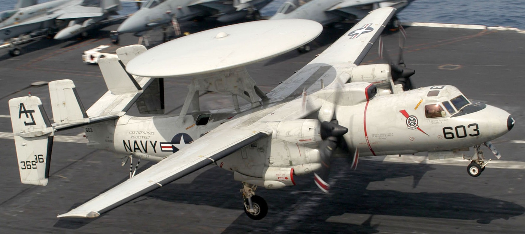 vaw-124 bear aces airborne command control squadron e-2c hawkeye cvn-71 uss theodore roosevelt 2003 23