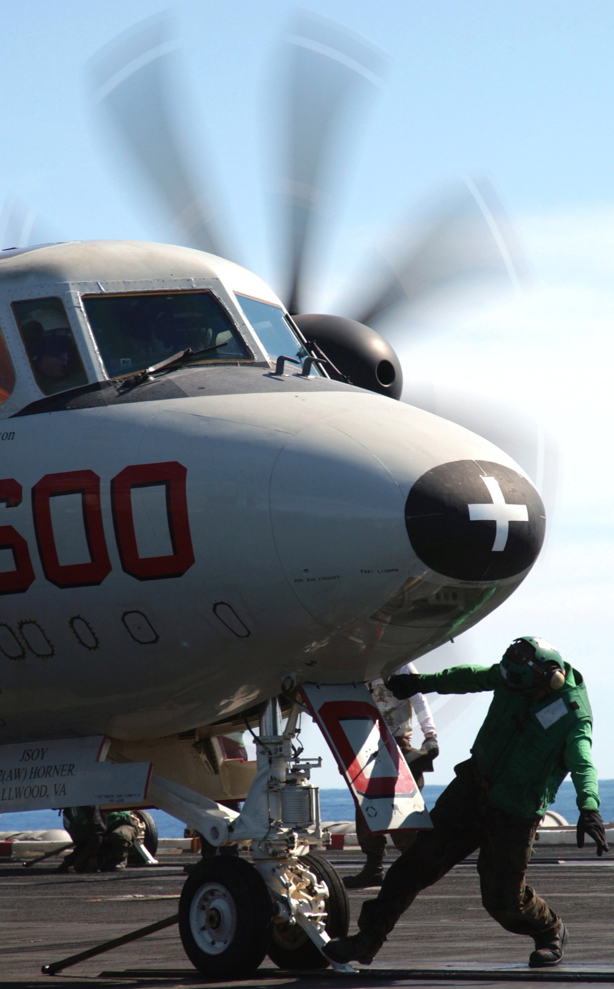 vaw-124 bear aces airborne command control squadron e-2c hawkeye cvn-71 uss theodore roosevelt 33