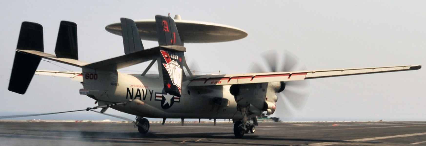 vaw-124 bear aces airborne command control squadron e-2c hawkeye cvn-77 uss george h. w. bush 53